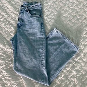 h&m wide leg jeans